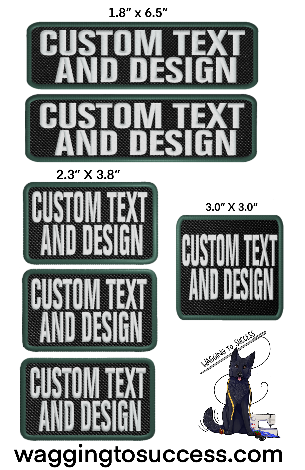 Custom Patch Set Medium